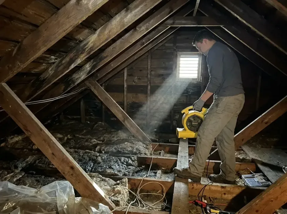attic-water-damage-drying-proc-007 — frequently asked questions, Emergency Water Extraction & 24/7 Flood Response in Port Re…